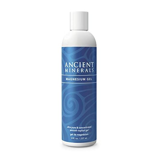 Ancient Minerals Magnesium Gel - 8oz Tube - Pure Genuine Zechstein Magnesium Chloride - Best for Massage, Topical Skin Dermal Absorption