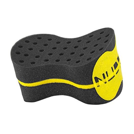 Nudred Double-Sided Hair Sponge for Curls, Coils, and Twists - Dread Sponge Small and Large Holes