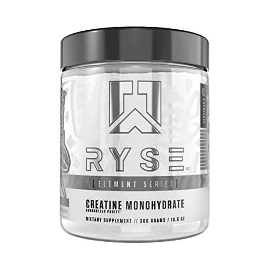 RYSE Element Series Creatine Monohydrate | Increase Lean Muscle Mass | Improve Strength & Power | Reduce Fatigue | Perform Better | 60 Servings