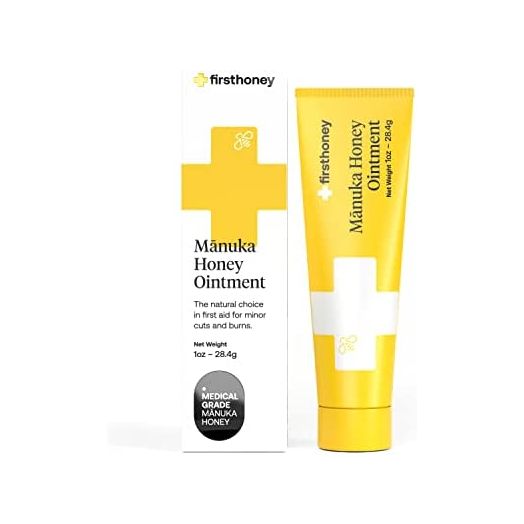 First Honey® Sterile Manuka Honey Ointment, 100% Medical Grade Manuka Honey for Minor