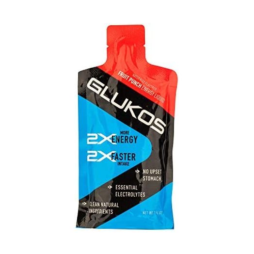 Glukos Energy Liquid Gel 2oz Packets, 12 Count Tray