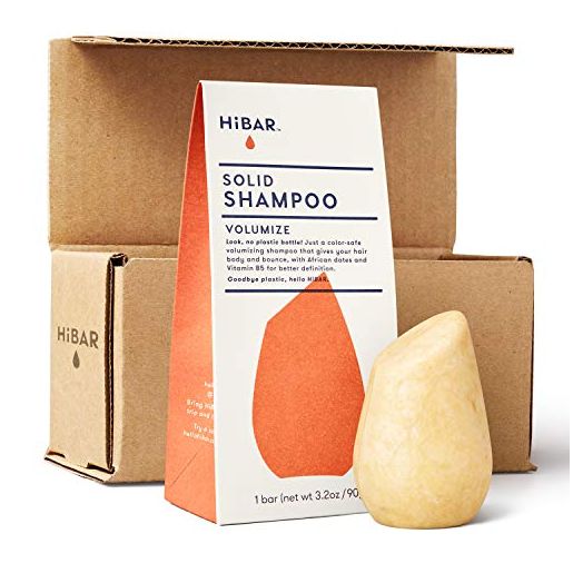 HiBAR Shampoo Bar, All Natural, Plastic Free, Travel Size