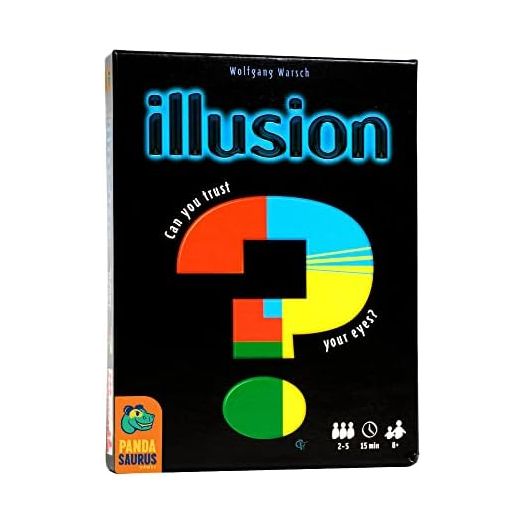 Pandasaurus Games Illusion , Black