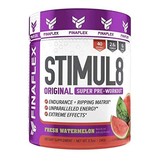 STIMUL8®, Original Super Pre-Workout for Men and Women, Stimulate Workouts Like Never Before, Unparalleled Energy, Extreme Effects, Ultimate Preworkout, 40 Servings