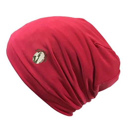 Fairy Black Mother Day & Night Adjustable Hair Cap Satin Bonnet Alternative for All Hair Styles Dreadlocks Locs & Braids(Hotpink,Medium)