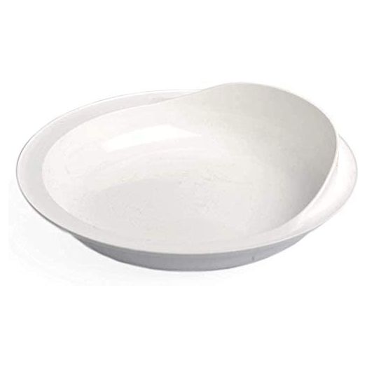 Providence Spillproof 9" Scoop Plate High-Low Adaptive Bowl - Dish For Disabled, Handicapped, and Elderly Adults With Special Needs From Parkinsons, Dementia, Stroke or Tremors - PSC 996