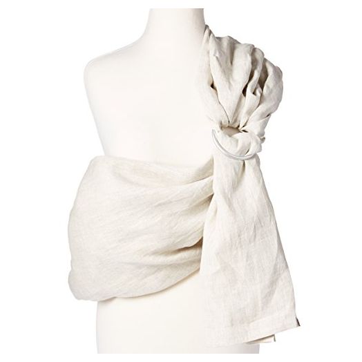 Hip Baby Wrap Baby Carrier Ring Sling - Baby Wraps Carrier, Perfect for Baby Shower, Baby Sling Carrier, Baby Wrap Carrier, Baby Carriers, Baby Wearing Carrier, Ring Sling Baby Carrier (Oat)