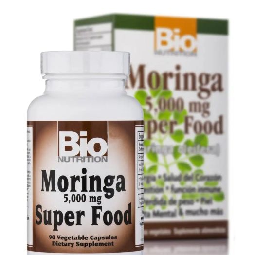 Bio Nutrition Moringa 5000 mg Super Food - 90 Capsules