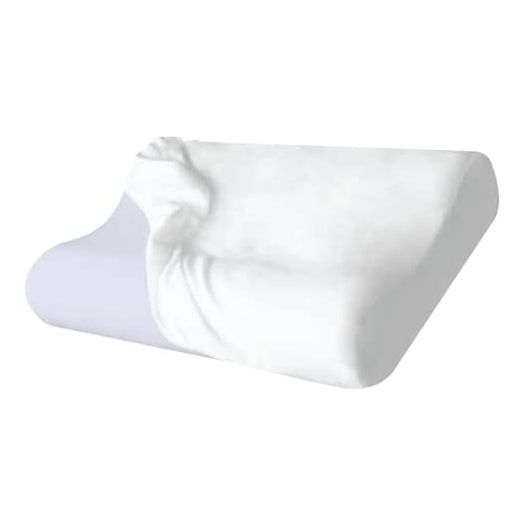ZG Home Premium Hypoallergenic Contour Pillowcase for Back and Side Sleepers Orthopedic Contour Pillows (24”x15”) Queen Size (1 Pillowcase)