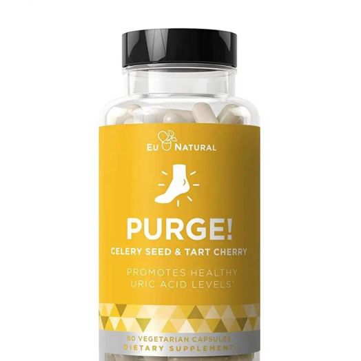 Eu Natural Purge! Uric Acid Cleanse & Joint Health - 60 Vegetarian Capsules