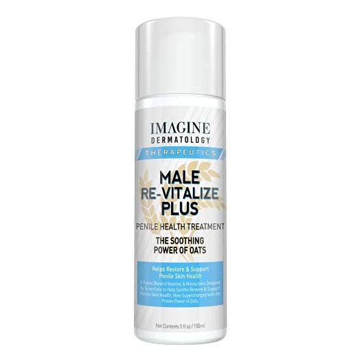 Male Re-Vitalize PLUS Oats Penile Health Relief Cream Restore and Support Skin Large Value Size (5fl oz/ 150ml) 90 Day Return For Any Reason (150 ml)