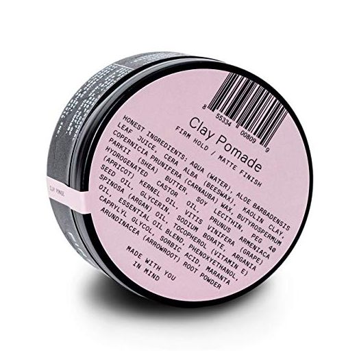 Firsthand Supply Clay Pomade, Clean & Non-toxic Hair Care Ingredients, 3oz (88ml)