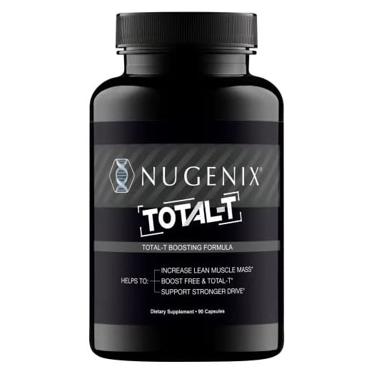 Nugenix Total-T - Free and Total Testosterone Booster for Men, 90 Count