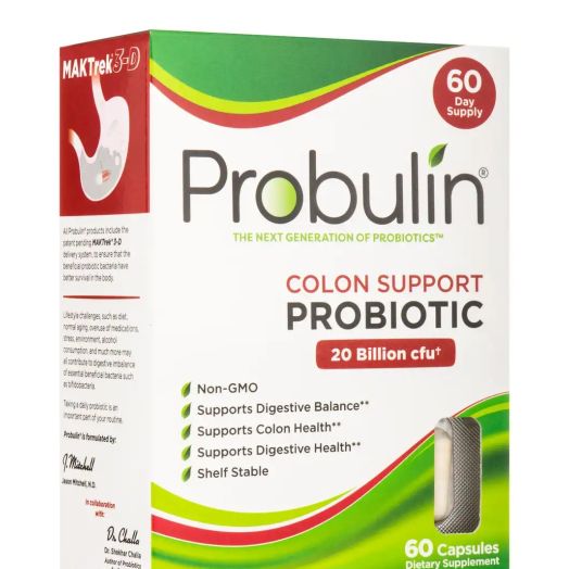 Probulin Colon Support Probiotic 20 Billion CFU - 60 Capsules