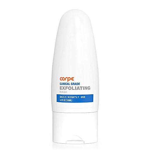 Carpe Exfoliating Underarm Scrub, 24 Hour Odor Protection, Underarm Exfoliator to Improve Deodorant Performance - Energizing Minty Fresh Smell - Armpit Scrub for Women and Men