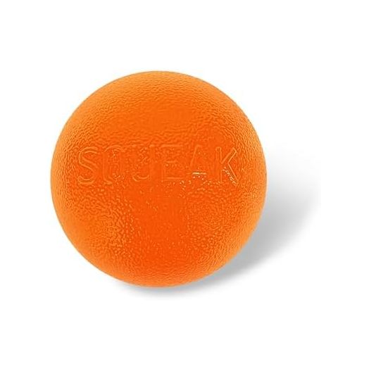 Outward Hound Orbee-Tuff Squeak Ball Orange Dog Fetch Toy