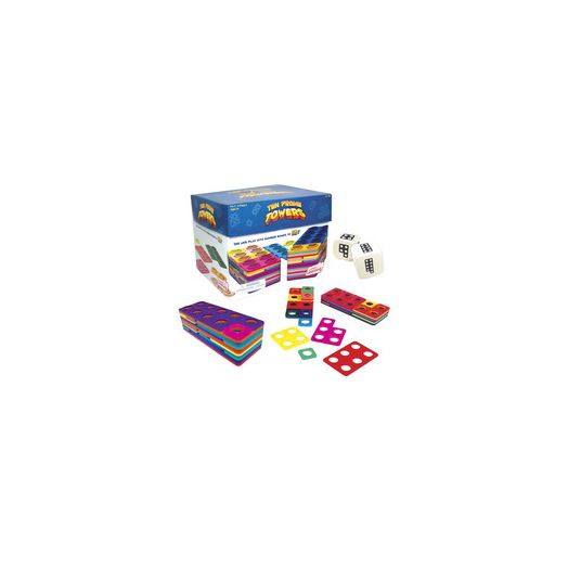 Junior Learning Ten Frame Towers Game