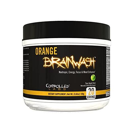 Controlled Labs, Orange Brainwash, 20 Serv (Sour Apple)