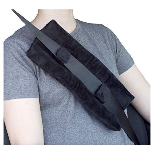Post Surgery Seat Belt Pillow - Mastectomy Recovery, Heart Surgery Recovery, Cushion for Chemo Port & Pacemaker, Hysterectomy Recovery Pillow