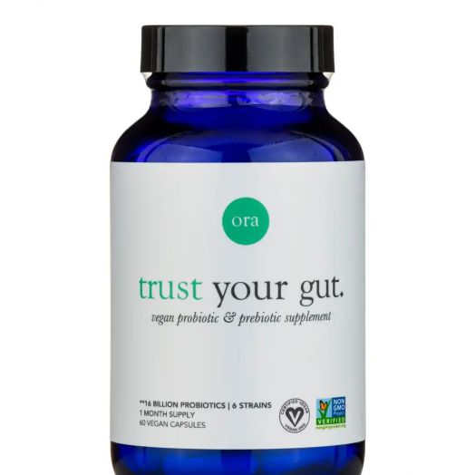 Ora Organic Trust Your Gut: Organic Probiotic & Prebiotic Capsules - 60 Vegan Capsules