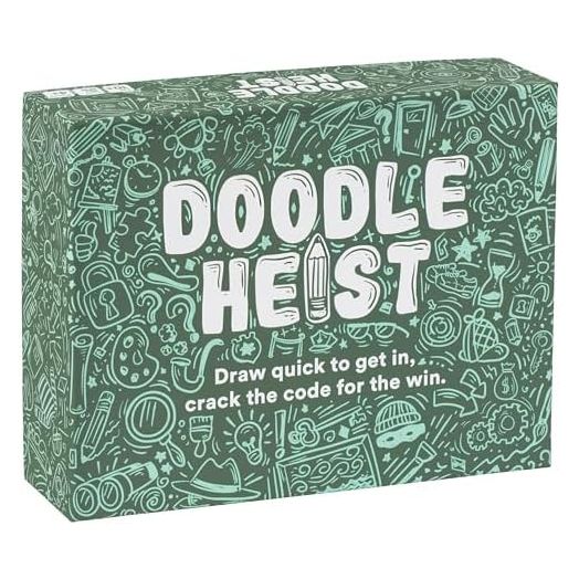 New Game! Doodle Heist - The Quick Drawing and Deduction Family Party Game for Kids, Tweens, Teens, College Students, Adults & Families - Perfect for Fun Parties and Board Games Night with Your Group