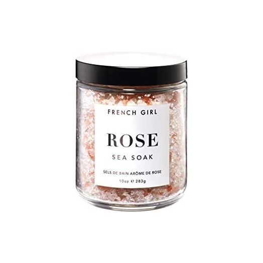 French Girl Rose Sea Soak - Calming Bath Salts 10 oz/300 mL