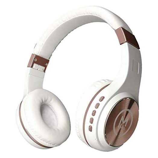 Serenity Wireless Over-The-Ear Headphones - Bluetooth 5.0 Headset with Microphone -HP5500R
