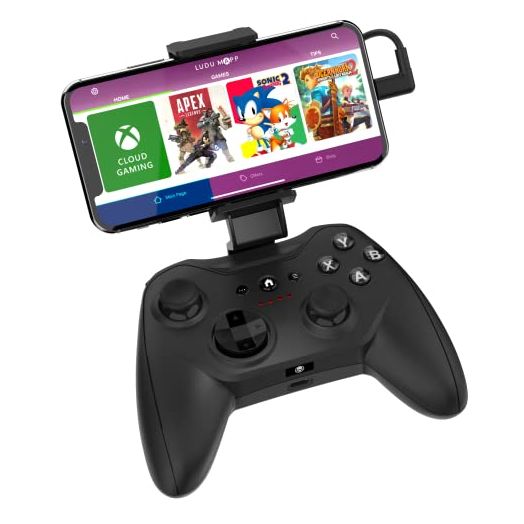 Rotor Riot Mfi Certified Gamepad Controller for iOS iPhone – Wired with Menu & Option Buttons, L3 + R3 Triggers, Improved Power Pass Through Charging, 8 Way D-Pad, & redesigned ZeroG Mobile Device
