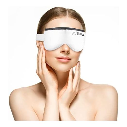 Avenova Moist Heating Eye Compress Mask, Reusable & Microwavable