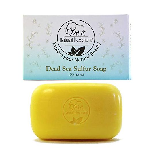 Natural Elephant Dead Sea Sulfur Soap 4.4 oz (125 g)