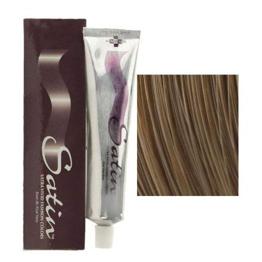 Satin Hair Color, ultra vivid fashion colors, 6N