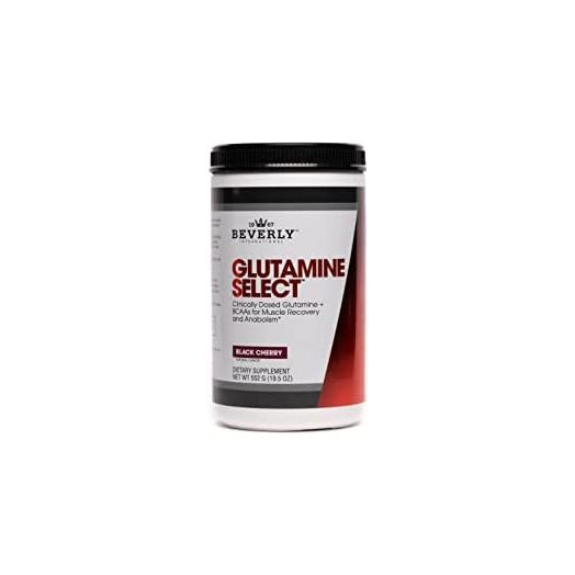 Beverly International Glutamine Select, 60 Servings. Clinically dosed glutamine and BCAA Formula for Lean Muscle and Recovery. Sugar-Free.