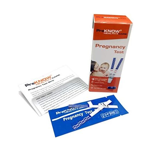 HCG Early Pregnancy Test Strips Detection (25 Pack) - Instant Results -The Counter Use and Self-Testing (2021 Latest Model)