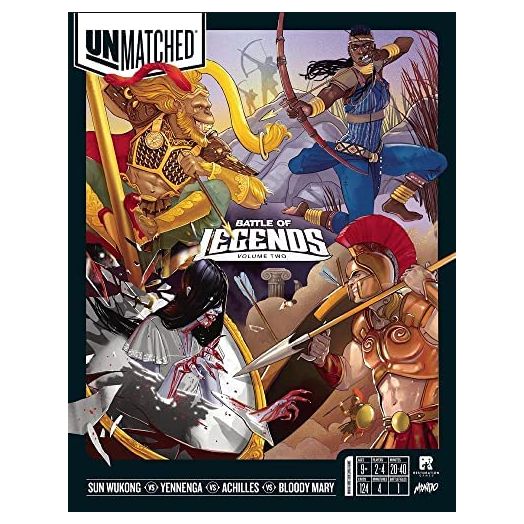 Restoration Games Unmatched Battle of Legends Vol 2