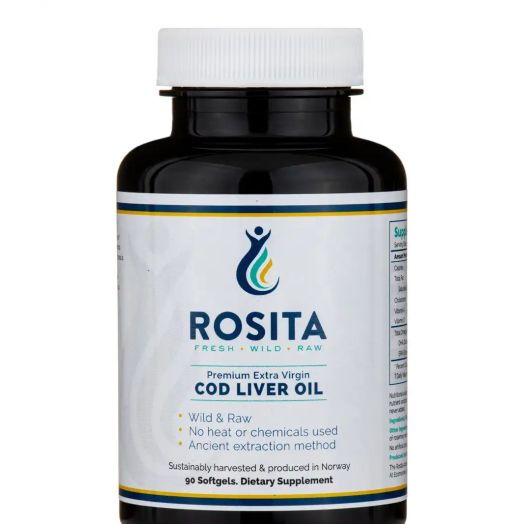 Rosita Extra Virgin Cod Liver Oil - 90 Softgels