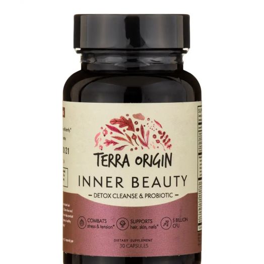 Terra Origin Inner Beauty - Detox & Probiotic - 30 Capsules