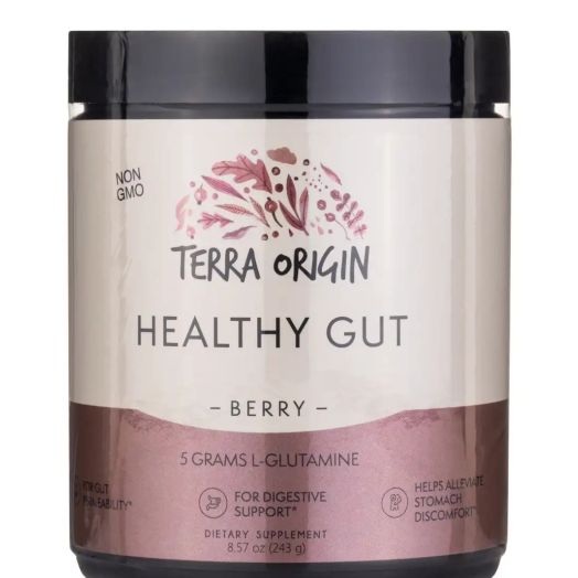 Terra Origin Healthy Gut Powder, Berry Flavor - 8.57 oz (243 Grams)
