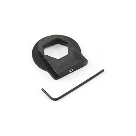 Brandmotion 5000-TFAB Twist-Off Mirror Mount Adapter Bracket, Black