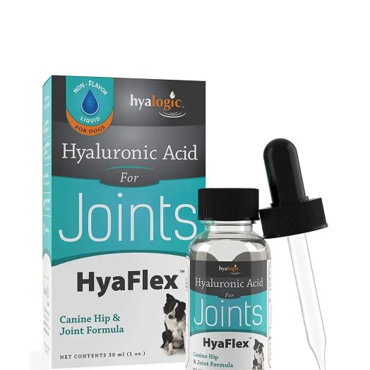 Hyalogic HyaFlex Hyaluronic Acid for Joints - Canine Hip & Joint Formula - 1 oz (30 ml)