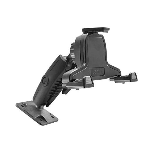iBOLT xProDock Bizmount AMPs - Heavy Duty Drill Base Mount and 2m microUSB Cable for Android Smartphones- for Cars, Desks, Countertops: Great for Commercial Vehicles, Trucks, and Telematic Commuters