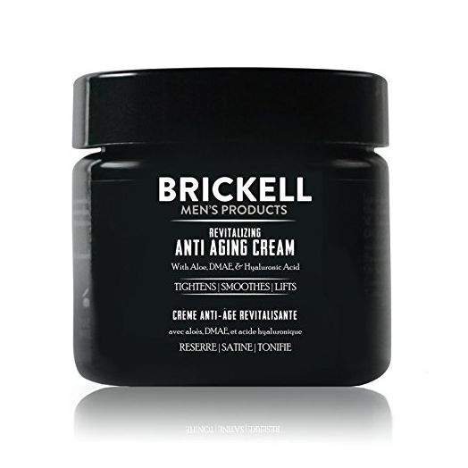 Brickell Men's Revitalizing Anti-Aging Cream For Men, Natural and Organic Anti Wrinkle Night Face Cream To Reduce Fine Lines and Wrinkles, 2 Ounce, Scented