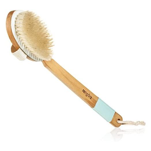 Body Scrubber - Exfoliating Brush - Dry Brush - Best for Removing Dry / Dead Skin and for Massage. Achieve Healthy Skin Today