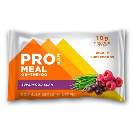 PROBAR - Meal Bar, Superfood Slam, Non-GMO, Gluten-Free, Healthy, Plant-Based Whole Food Ingredients, Natural Energy (9 Count)