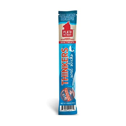 PLATO Thinkers Sticks - Natural Dog Treats - Real Meat - Air Dried - Made in The USA