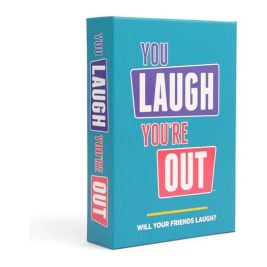DSS Games You Laugh You're Out - The Official Family Game Where If You Laugh, You Lose. Great for Big Groups & Kids