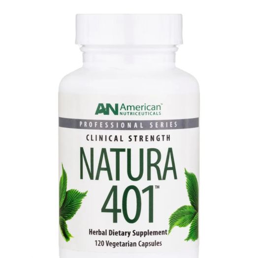American Nutriceuticals Natura 401 - 120 Vegetarian Capsules