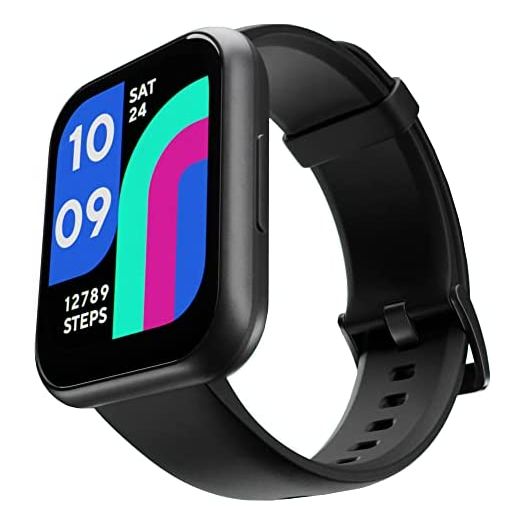 WYZE Smart Watch, 1.75"(47mm)Aluminum Smartwatch for Android Phones and iOS Phones IP68 Waterproof Fitness Tracker with Heart Rate/Blood Oxygen/Sleep/ Menstrual Monitor Digital Watch for Women and Men