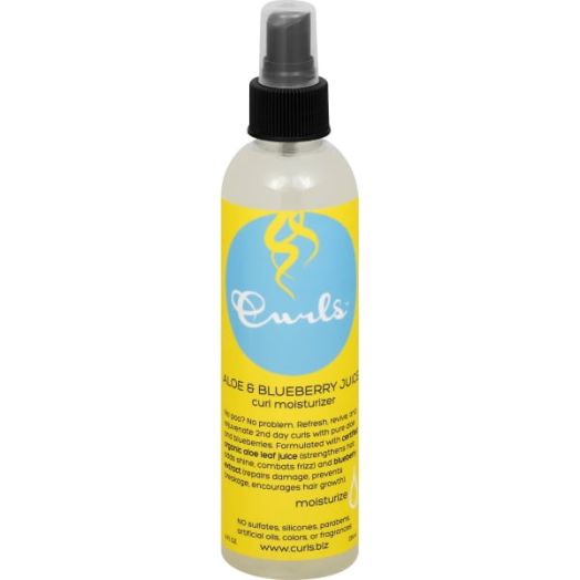 Curls Aloe And Blueberry Juice Curl Moisturizer, 8 Oz