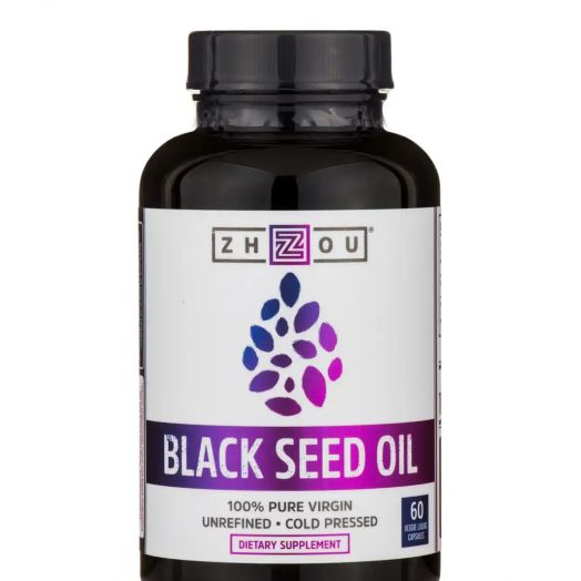 Zhou Nutrition Black Seed Oil - 60 Veggie Capsules
