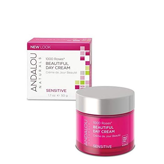Andalou Naturals 1000 Roses Beautiful Day Cream, 1.7 Ounce